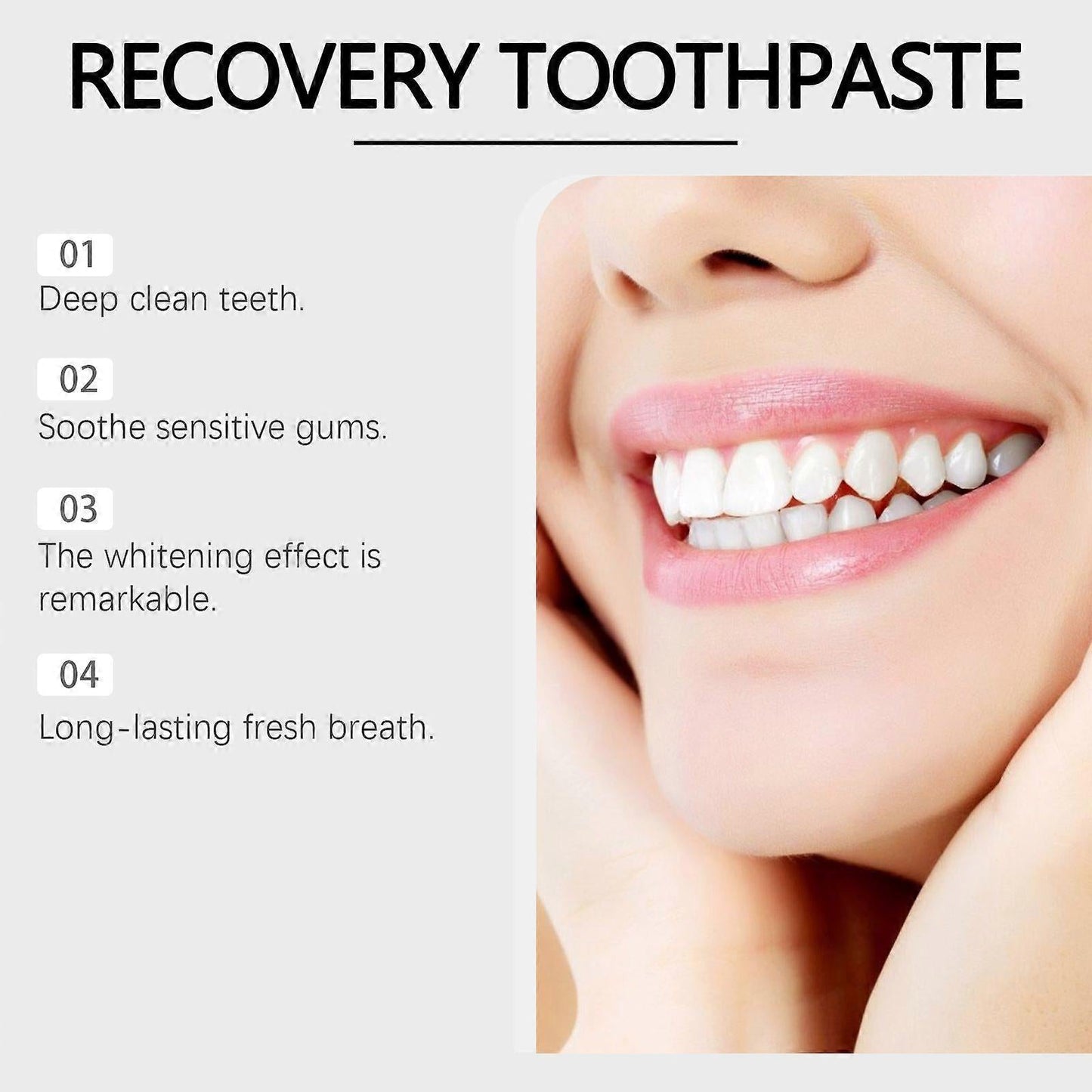 Fluoride-Free Hydroxyapatite Toothpaste