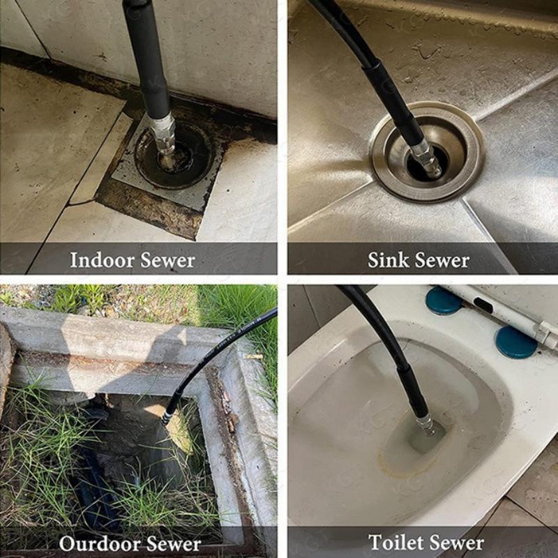 Sewer Pipe Unblocking High-pressure Nozzle