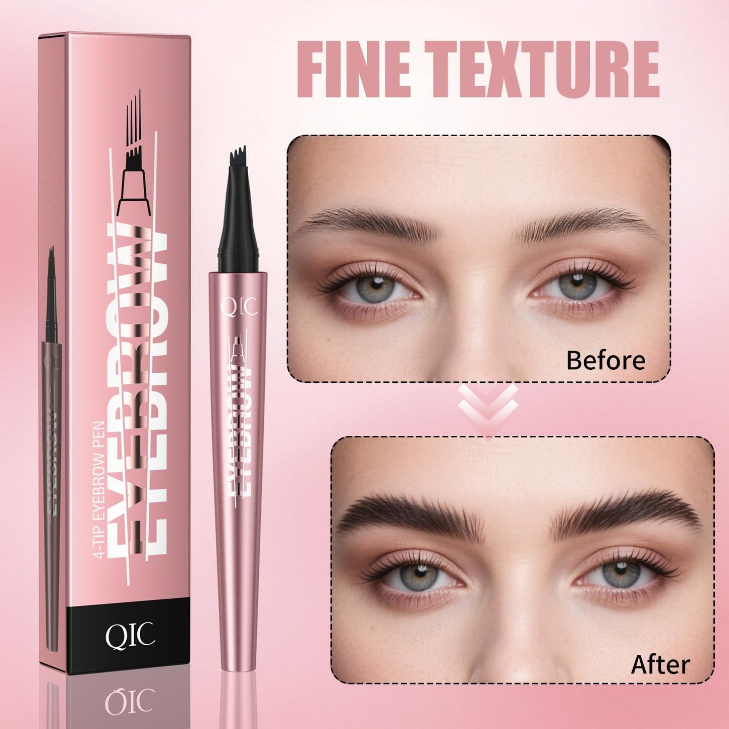 Waterproof Micro-Fork Eyebrow Pen