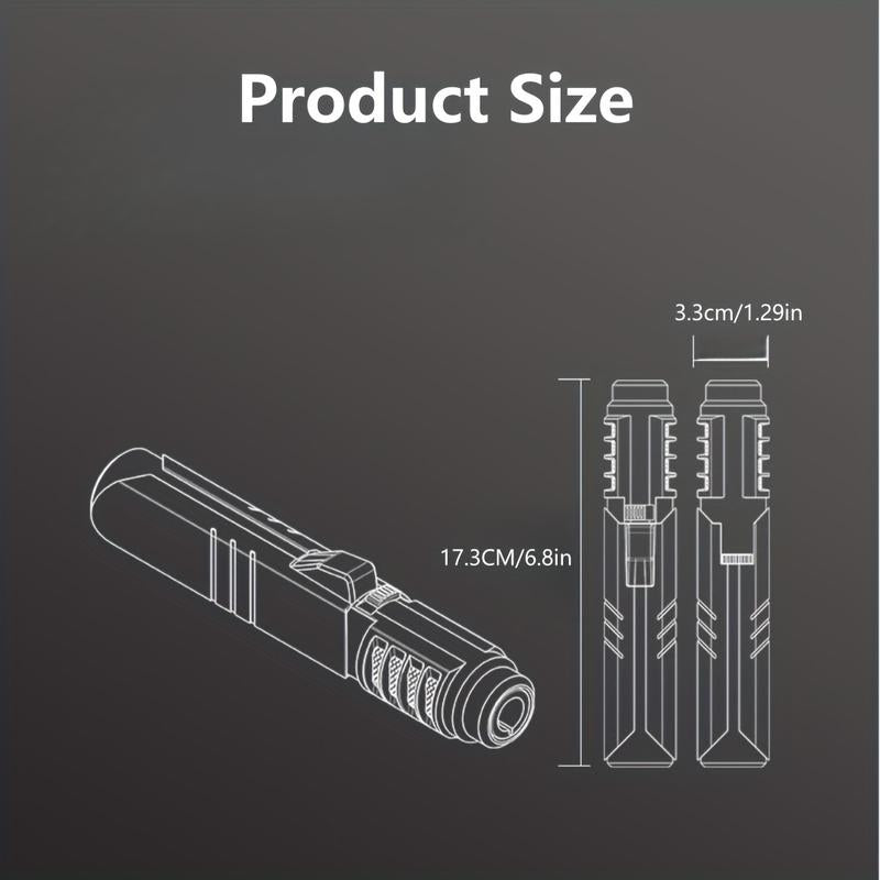 1800° High-Temperature Metal Butane Gas Spray Gun Lighter