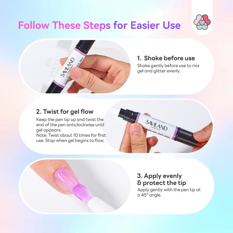 5-in-1 Gel Nail Polish PeN