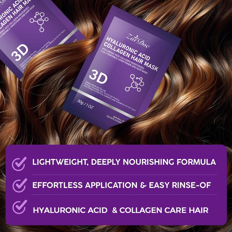 3D collagen hair mask (pack of 5pcs)