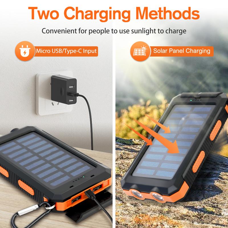 Cargador solar portátil