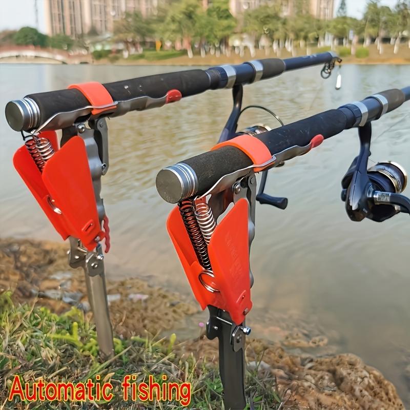 Automatic Spring Fishing Rod Holder