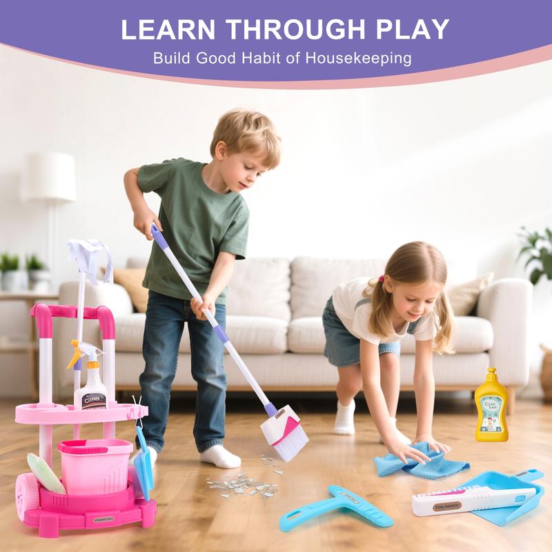 Montessori Learning Cleaning Playset