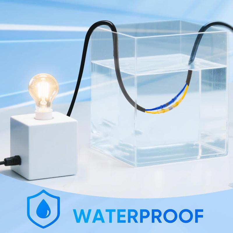 Conectores de Cable Termorretráctiles con Soldadura Integrada (300 piezas)
