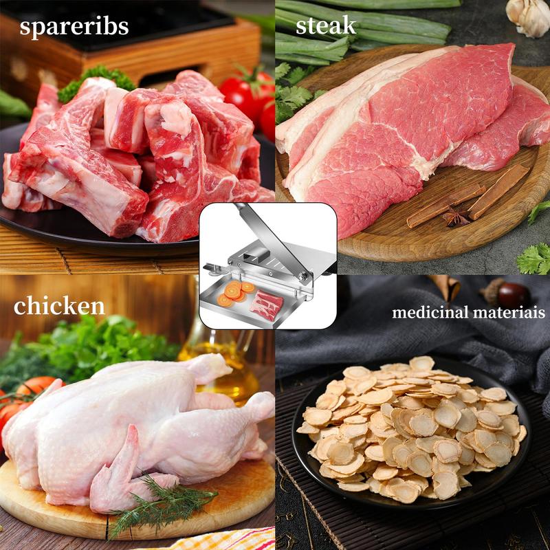 Stainless Steel Manual Meat & Vegetable Cutter