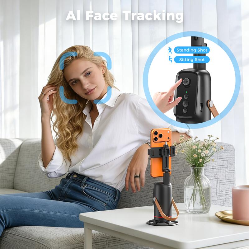 Trípode con seguimiento facial automático para teléfonos inteligentes