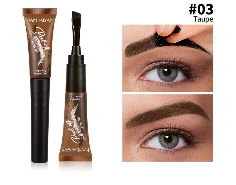 5-Color Tear-Off Brow Tint – Waterproof