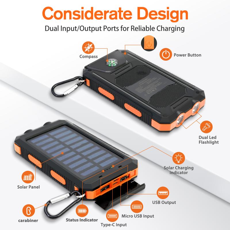 Cargador solar portátil