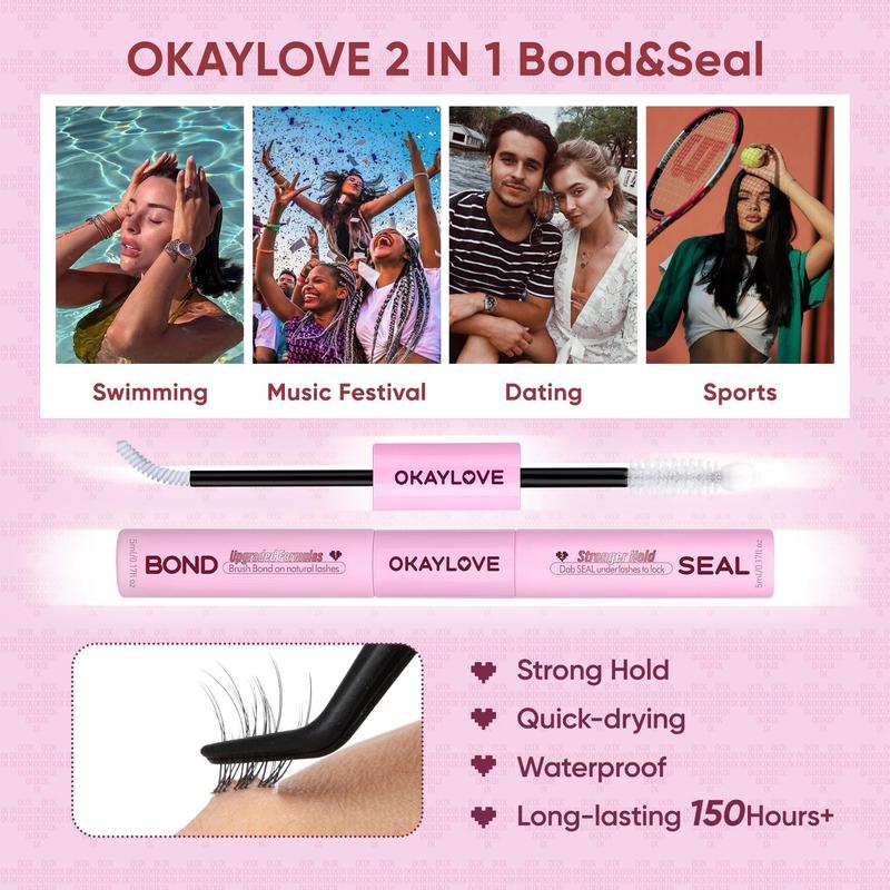 Invisible Band Lash Cluster KIT