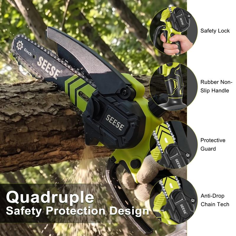 6-Inch Brushless Mini Chainsaw