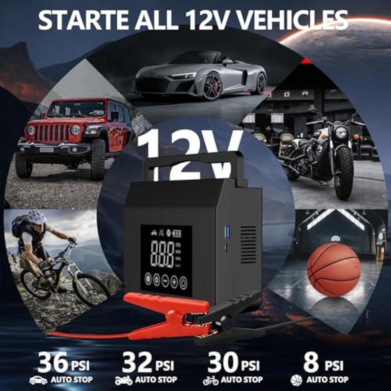 Arrancador portátil para coche 2026