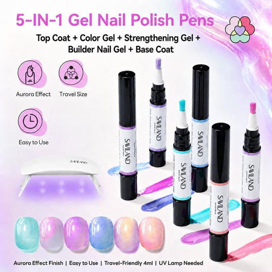 5-in-1 Gel Nail Polish PeN