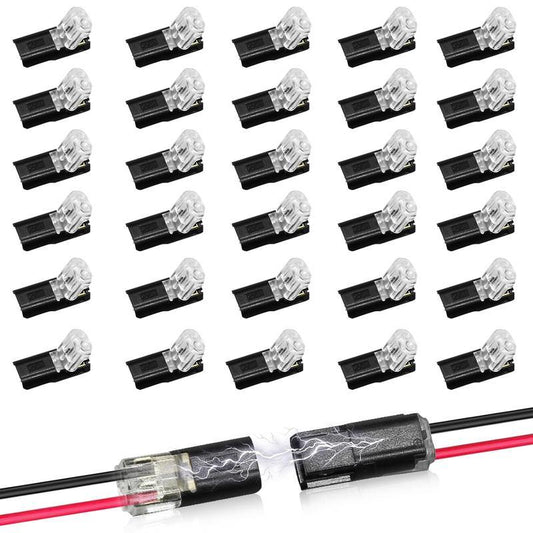 20 PCS Double-Wire Plug-in Connector Led