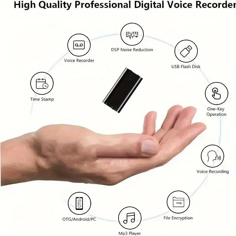 Professional Voice-Activated Digital Recorder