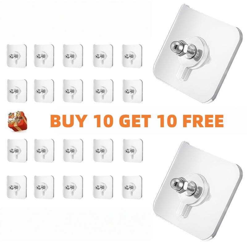 20 PCS Adhesive Frame Hooks