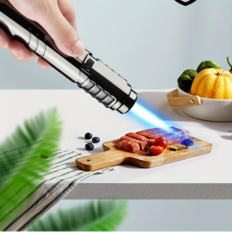 1800° High-Temperature Metal Butane Gas Spray Gun Lighter