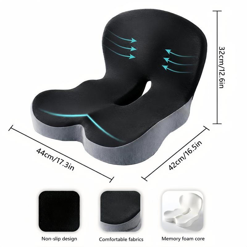 Asiento profundo de espuma viscoelástica antideslizante