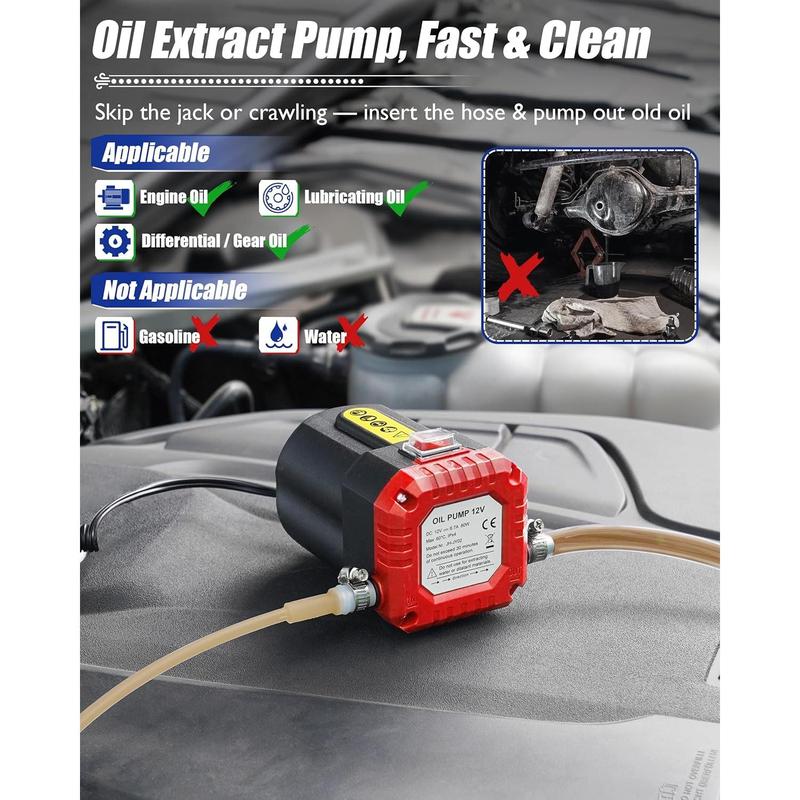 Bomba extractora de aceite de 12 V