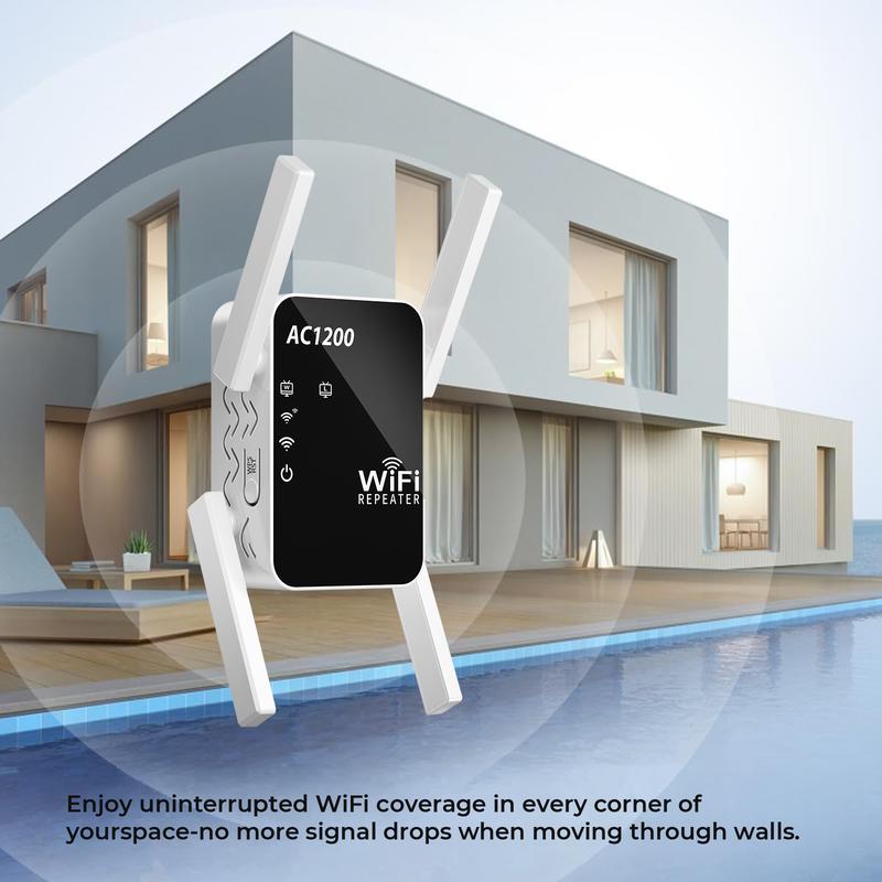 Amplificador de señal y extensor WiFi para el hogar
