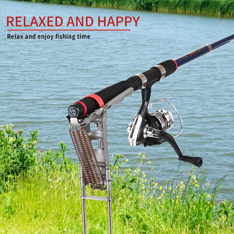 1-pack Automatic Spring Fishing Rod