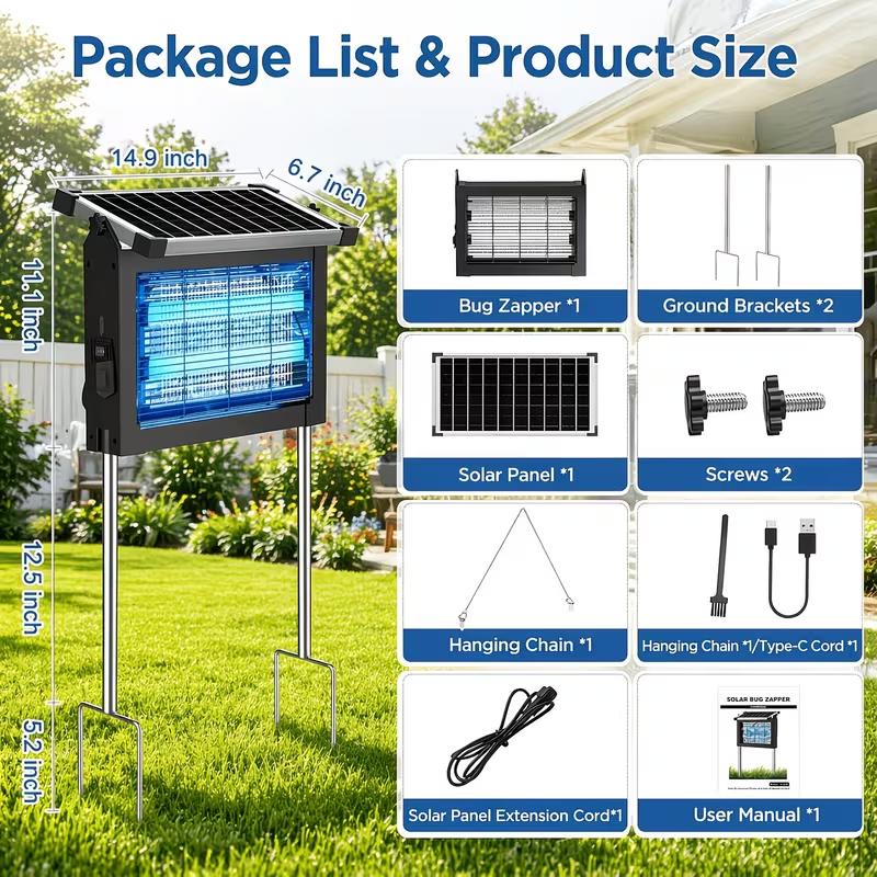 Solar Bug Zapper Outdoor