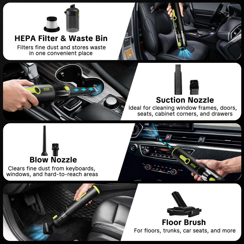 Car Vacuum Portable Cordless