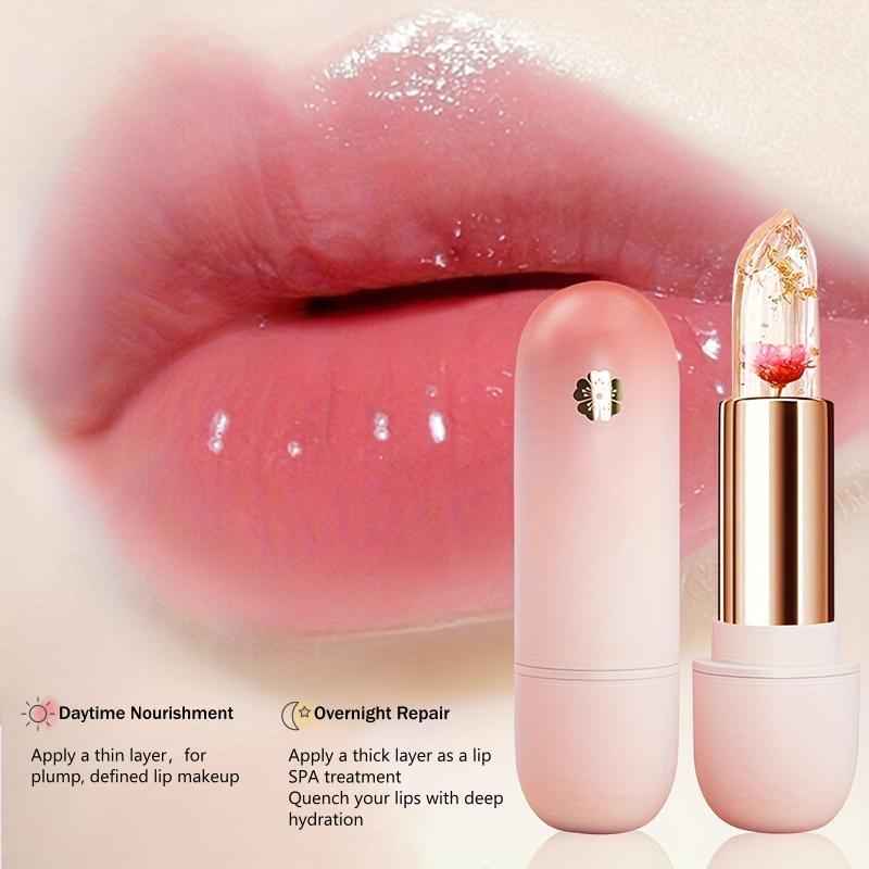 Labial jugoso que cambia de color con la temperatura