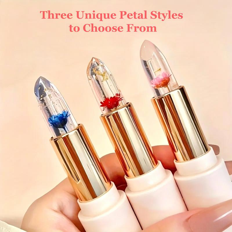 Labial jugoso que cambia de color con la temperatura