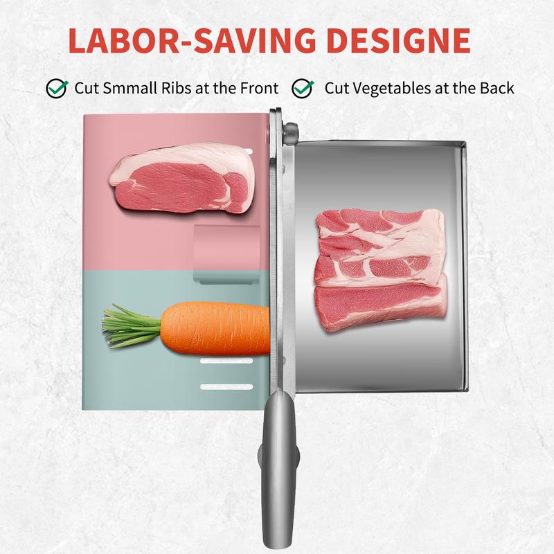 Stainless Steel Manual Meat & Vegetable Cutter