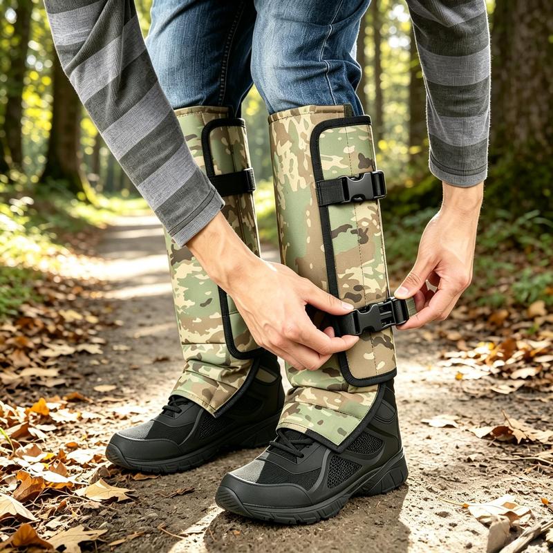 Unisex, ajustable y resistente a las serpientes para actividades al aire libre