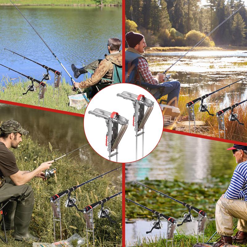 1-pack Automatic Spring Fishing Rod