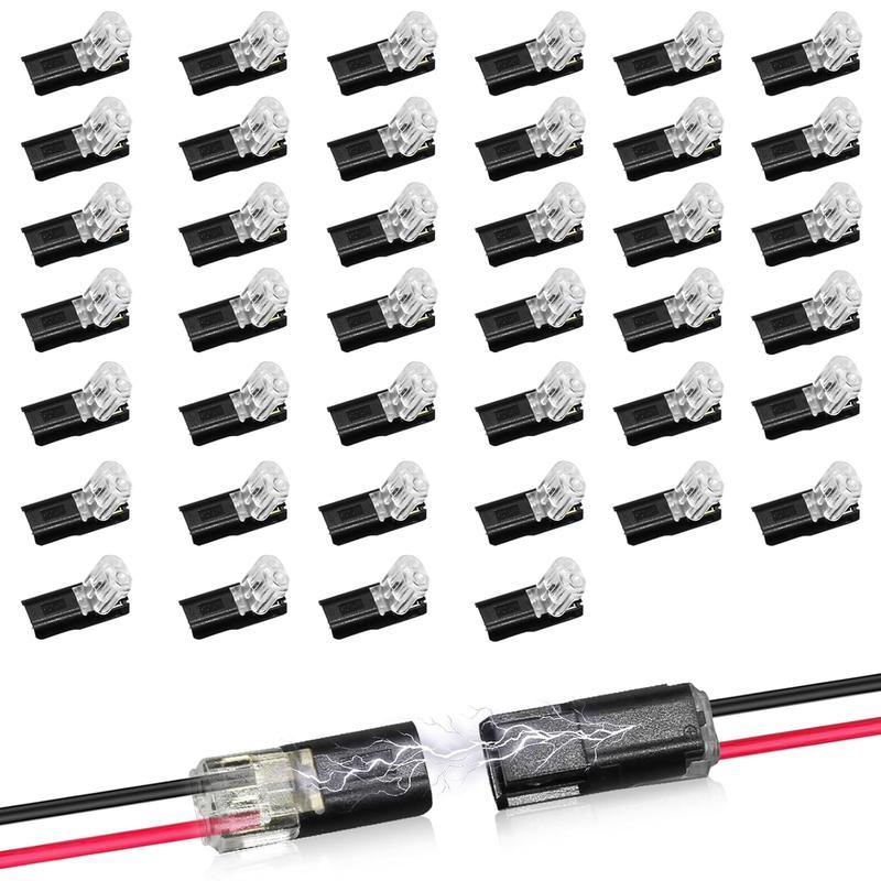 20 PCS Double-Wire Plug-in Connector Led