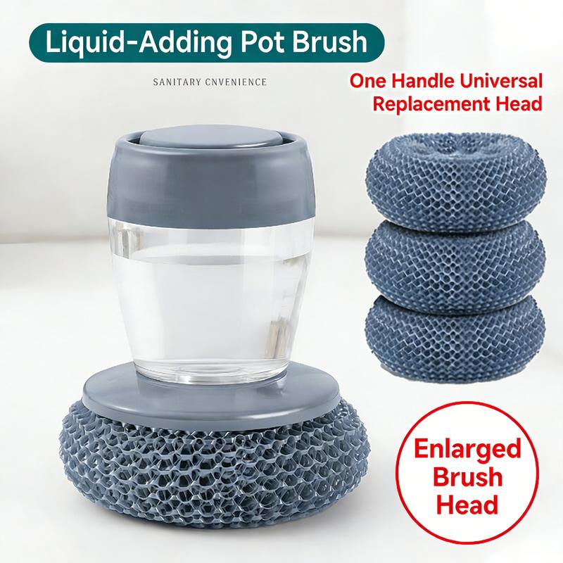 Cepillo dispensador automático de líquido