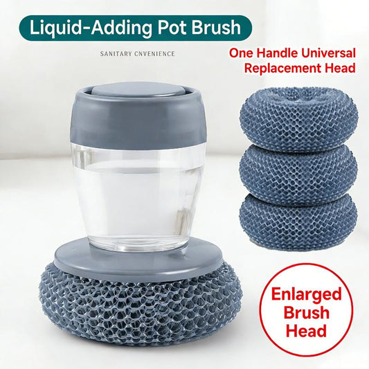 Cepillo dispensador automático de líquido
