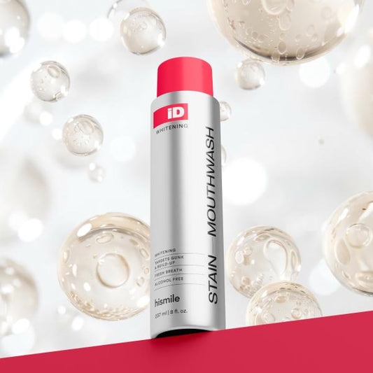 Enjuague bucal blanqueador de manchas para dientes blancos