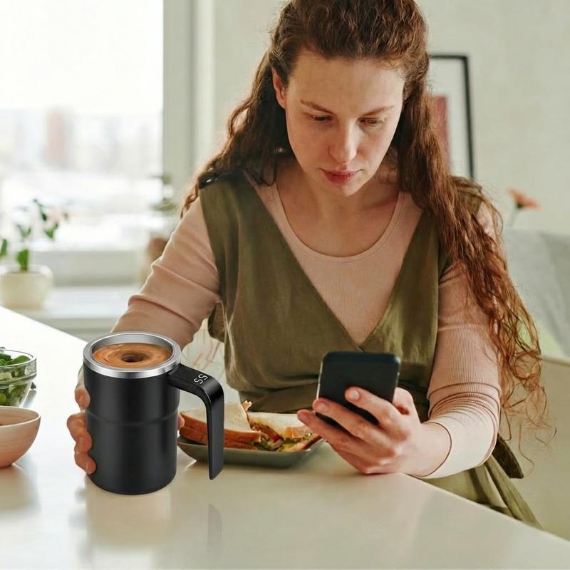 Taza de café magnética recargable para el coche