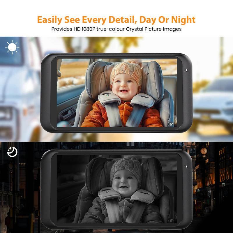 USB Plug-and-Play Baby Car Camera