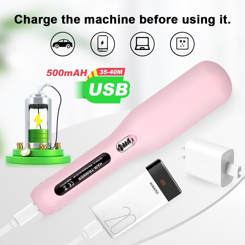Cortapelos con carga USB