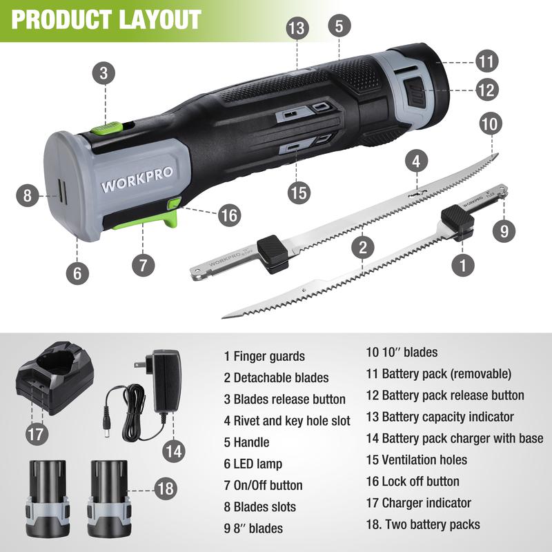 Cordless Electric Fillet Knife