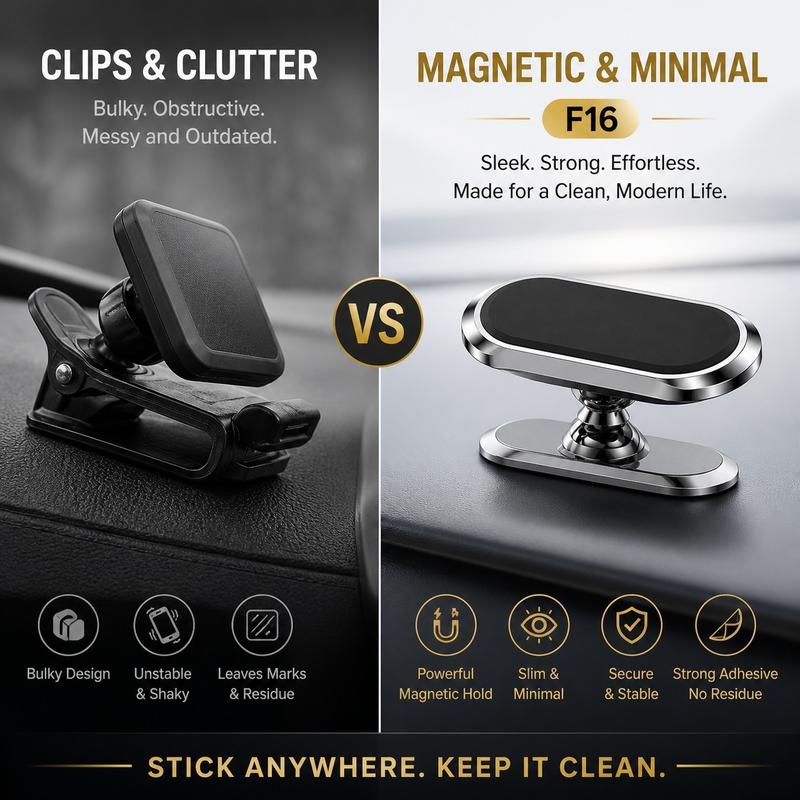 Magnetic Phone Mount for Car Dashboard