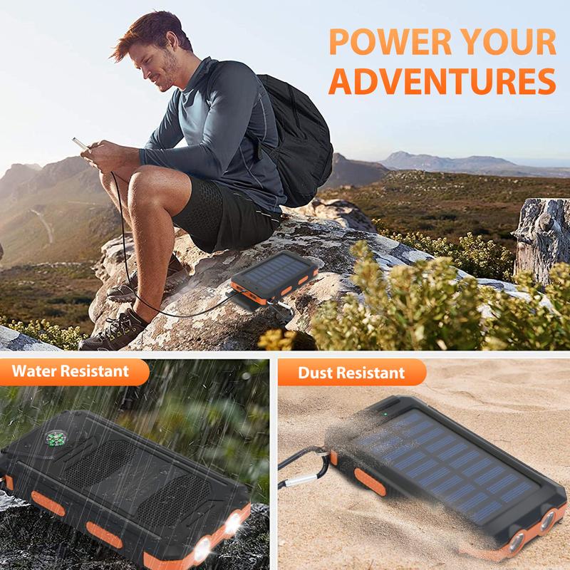 Cargador solar portátil
