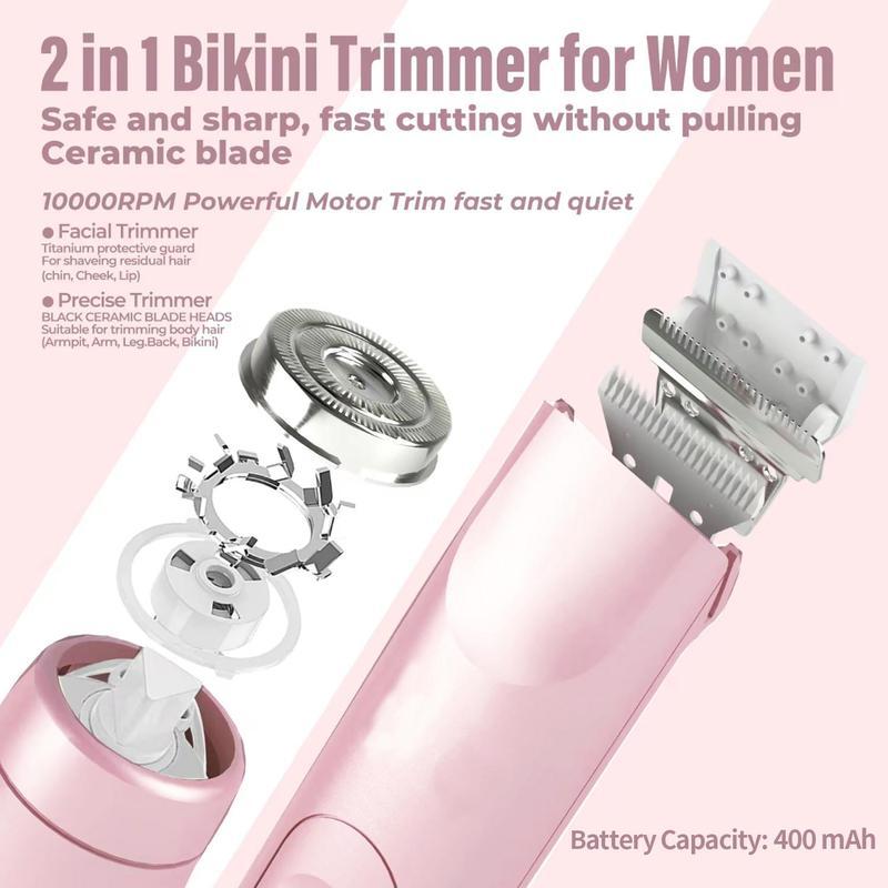 2 in 1 Women Electric Shaver
