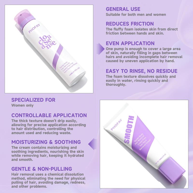 Crema depilatoria indolora para la zona del bikini