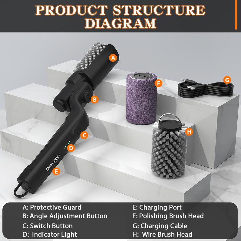 Upgraded Electric Grill Brush
