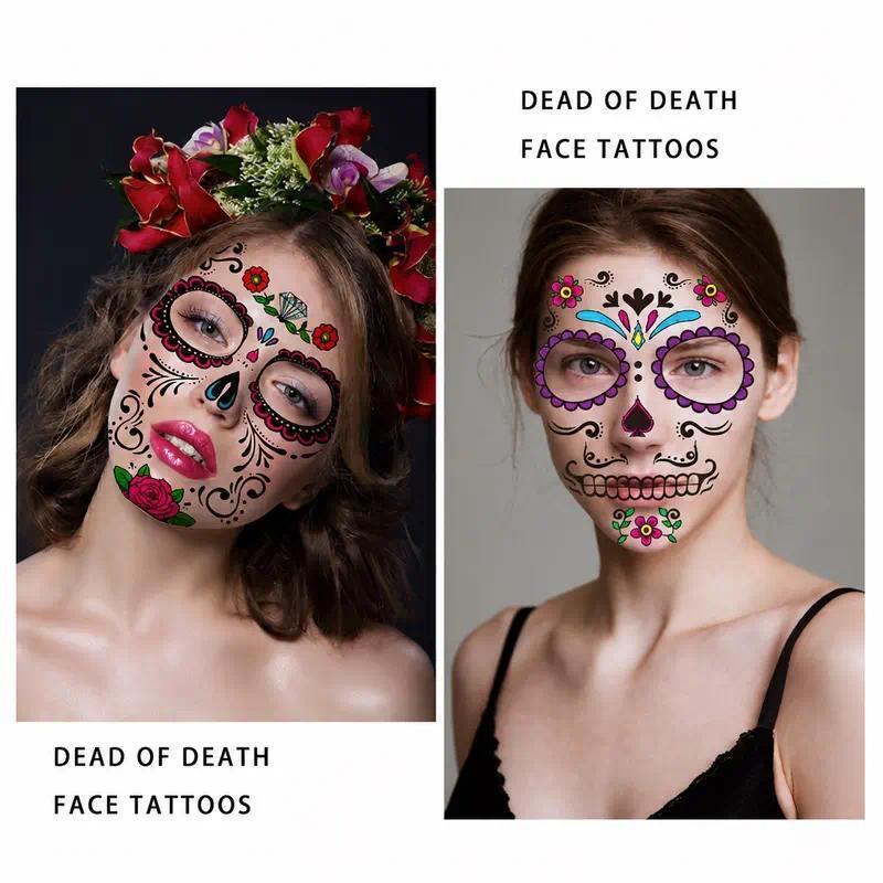 Tatuajes faciales temporales