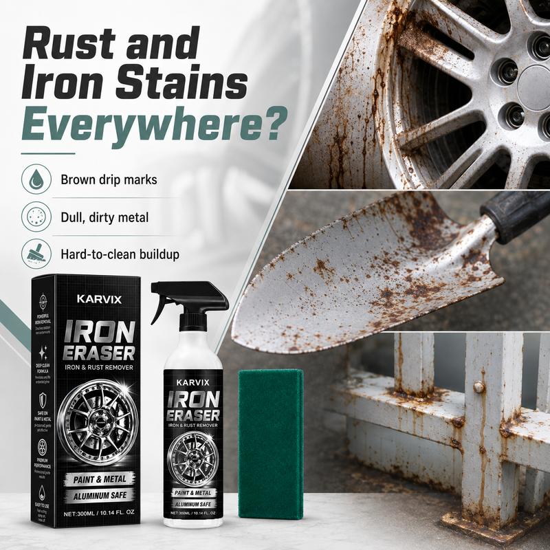 Spray eliminador de óxido para automóviles