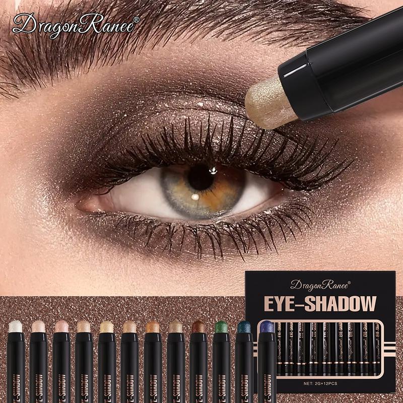 12-Piece Dual-Ended   Stick Eyeshadow