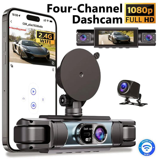 4-Channel 360° Surround View Car Camera